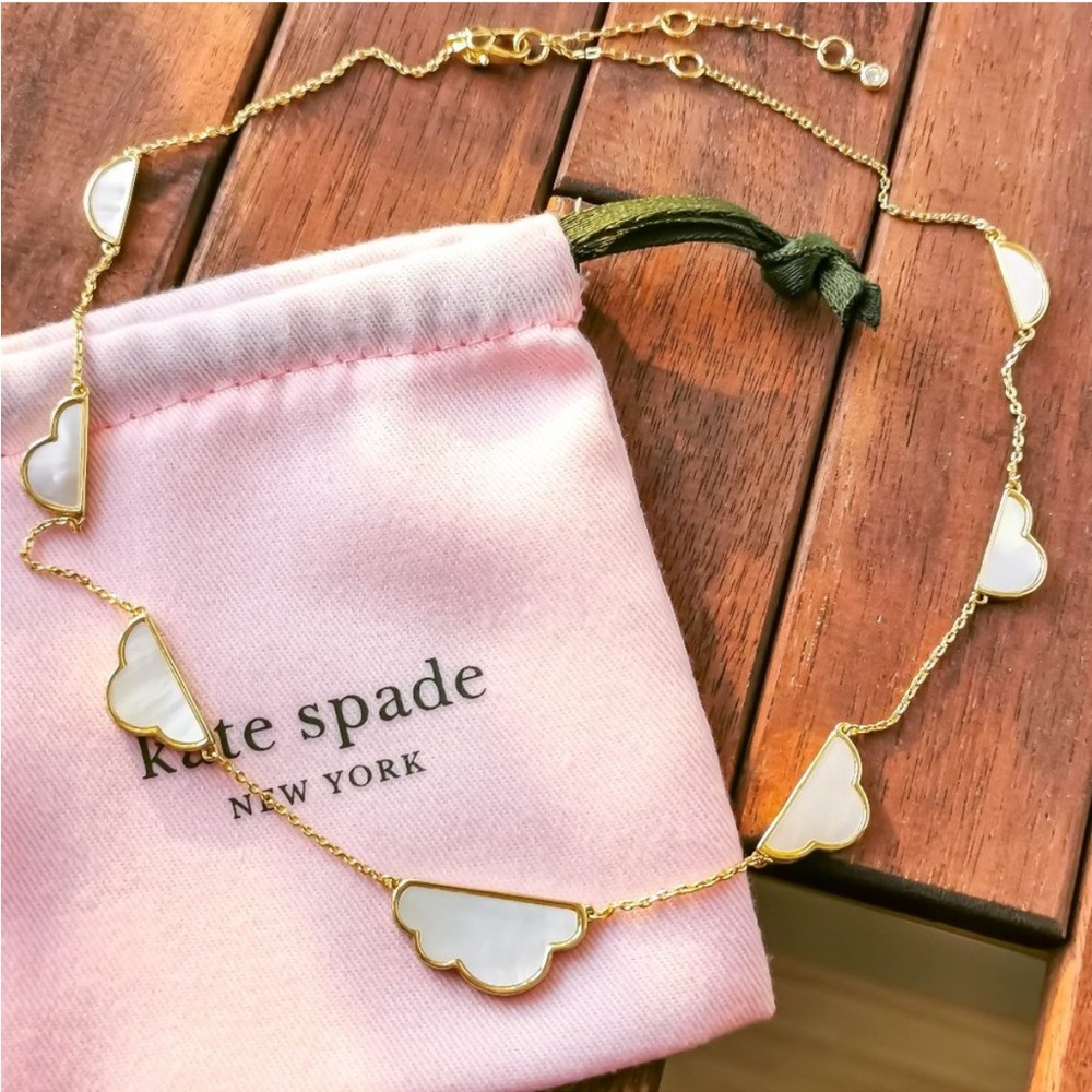 Kate Spade into the sky scatter necklace - Gold